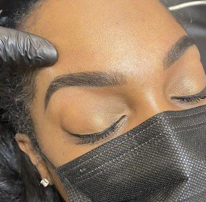 Brow wax w/ tint