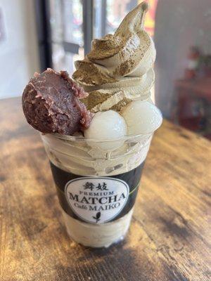 Hojicha Soft Serve