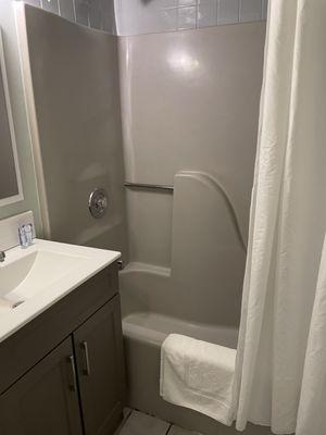 Clean bathroom