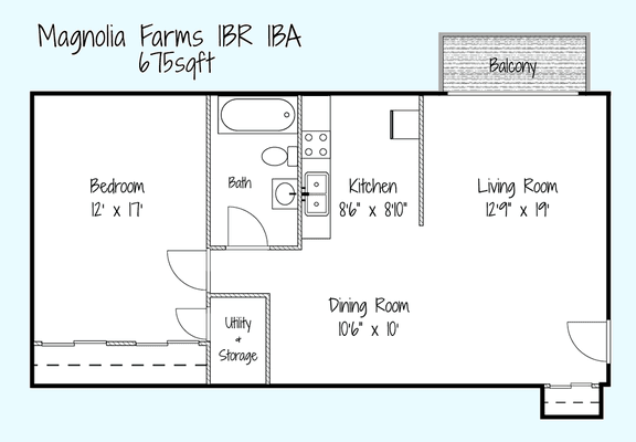 1 bedroom