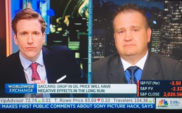 Anthony A. Saccaro, ChFC, J.D., Esq., on CNBC's "Worldwide Exchange"