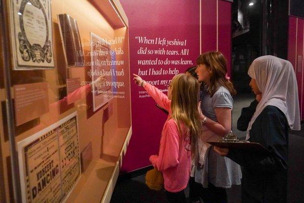 Students from the Museum's interfaith education program