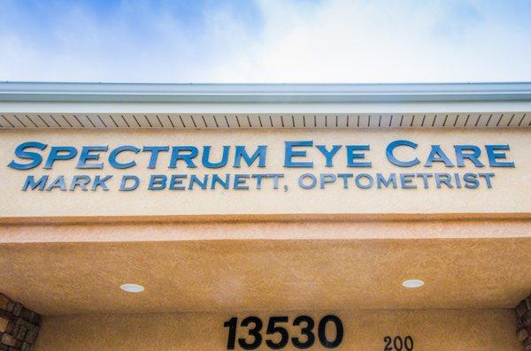 Spectrum Eye Care entrance: Colorado Springs