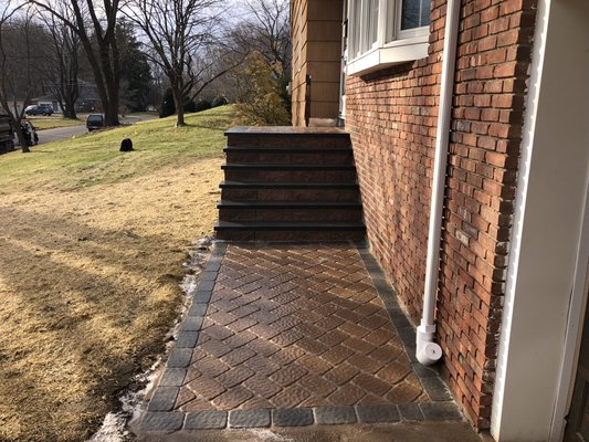 Step and walkway