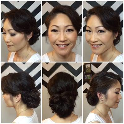 terrific hair and makeup trial with Angela!