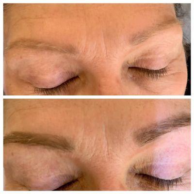 Eyebrow Threading and Tinting