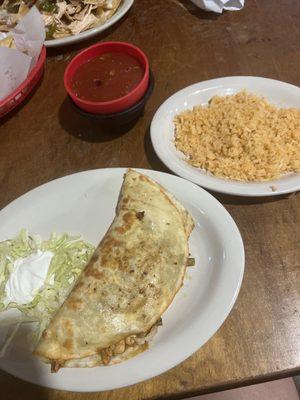 Fajita quesadilla