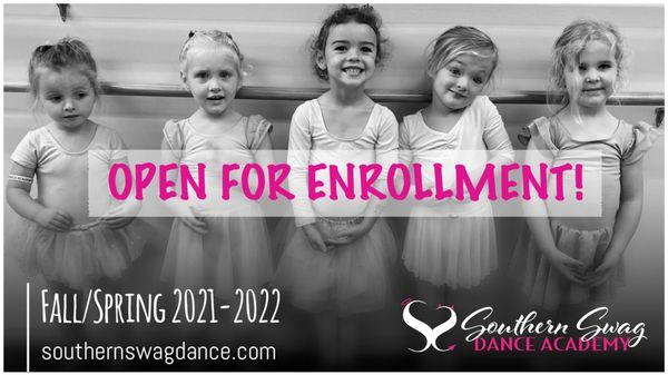 We are open for enrollment! southernswagdance.com