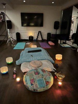 Private yoga/reiki session