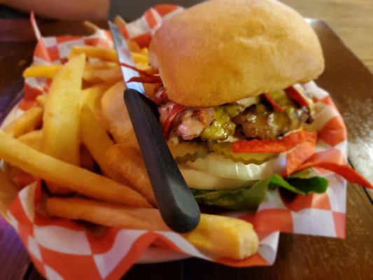 Alamo Burger and Fries!