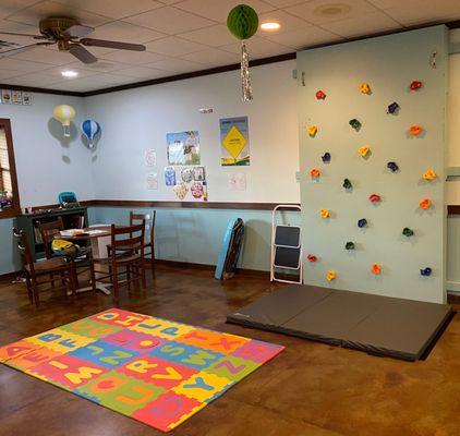 An inside peek into our facility @ Kids in Stride - Franklin, NC