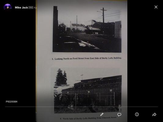 old photos pf the outside - never a boathouse but was an tug boat engine company - extremely toxic chemicals used.