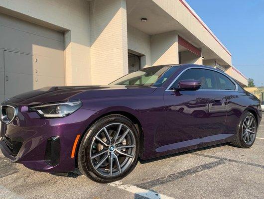 Paint correction and Ceramic coating on this bmw