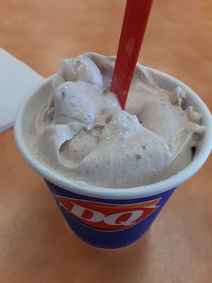 A OREO Cookie Blizzard