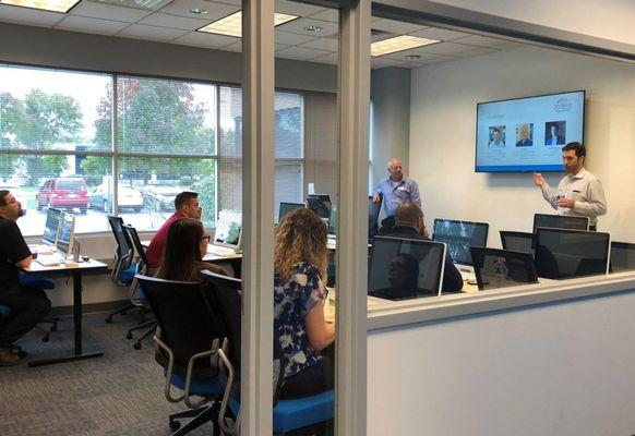 Held a lunch and learn to talk about how people in the Buffalo area can do their part to protect their companies from cyber threats.