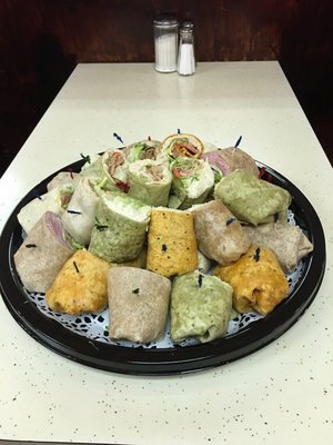 Assorted wrap tray!!