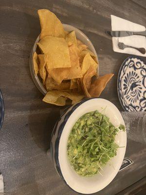 guacamole + chips