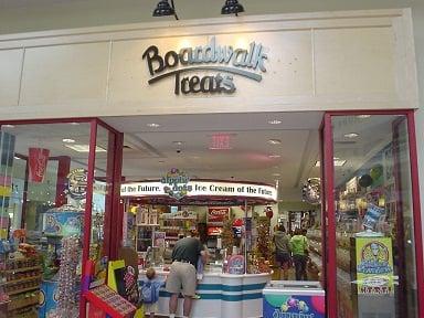 Boardwalk Treats is conveniently located at the Fayette Mall by Dillard's.