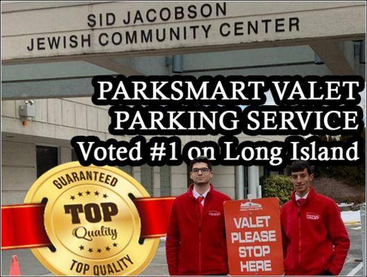 We are happy to announce we are now providing valet parking services to the Sid Jacobson Jewish Community Center.