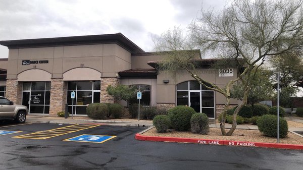 The Building at 3035 S. Ellsworth Rd. Suite 119 Mesa, AZ 85212