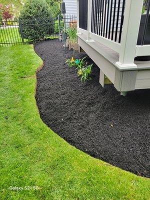 Fresh mulch!