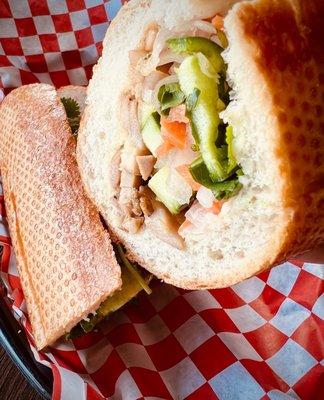 Grilled Chicken Banh Mi