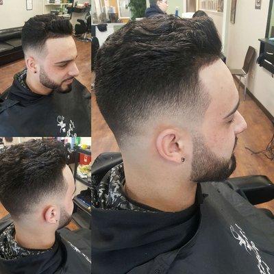 Low Bald fade w/ Beard