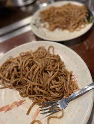 Garlic butter noodles. Get EXTRA, thank me later.