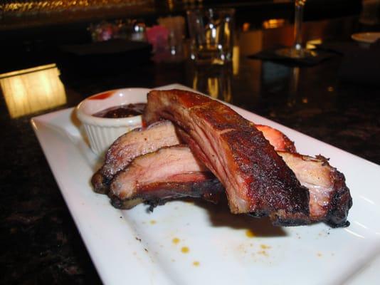 Ribs Sampler, $6 on Happy Hour Menu