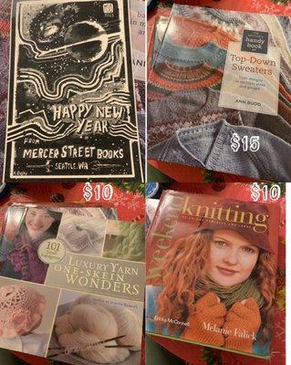 Great used knitting books. Look new.