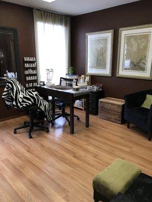 You can experience a relaxing paraffin wax manicure along with your gel polish choice!