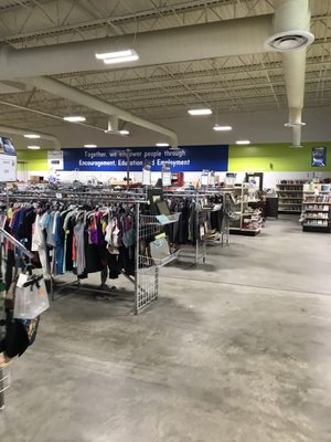 Inside of Goodwill