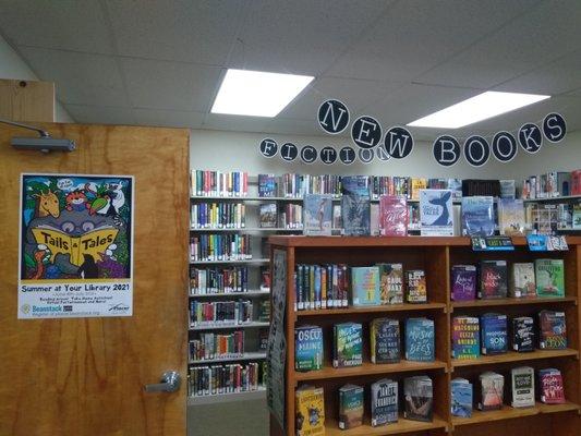 Interior shot of the Library