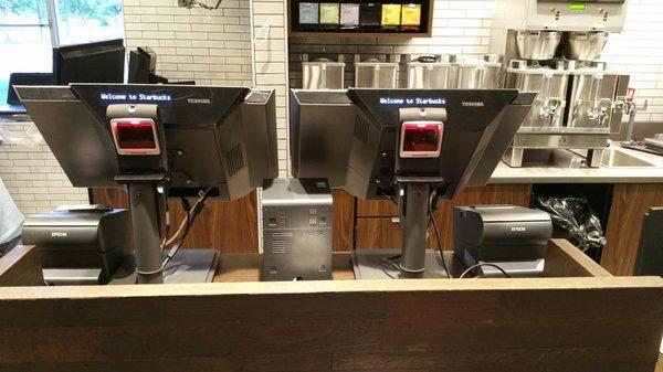 Finished project for POS Terminal from Customer perspective for Starbucks