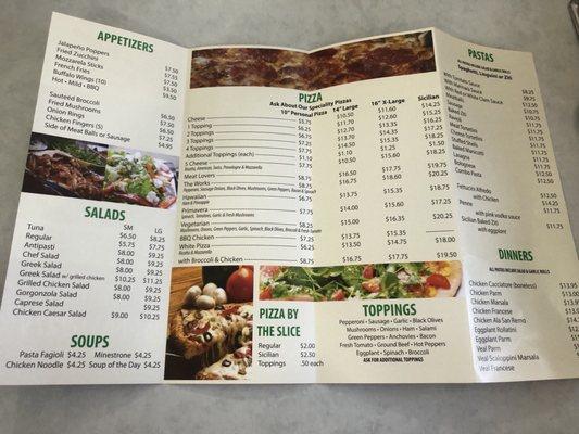 Inside Menu