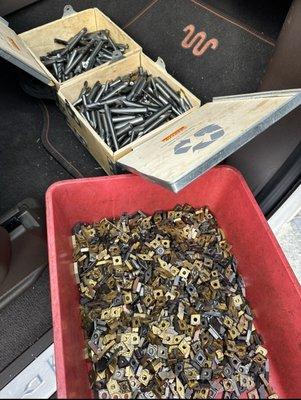 Carbide inserts and Drill bits Scrap