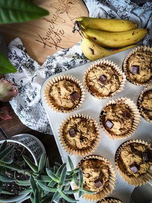 Gluten Free Banana Muffins