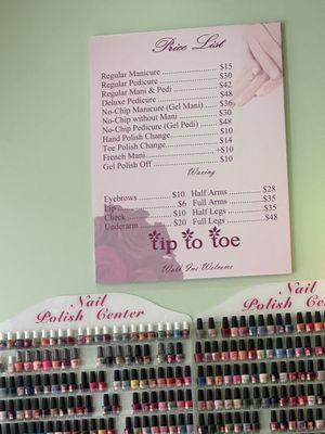 Tip To Toe Nail Salon