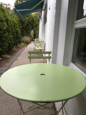 Outdoor seating