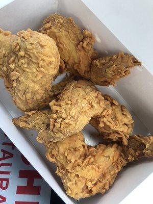 4 pc fried chicken wing