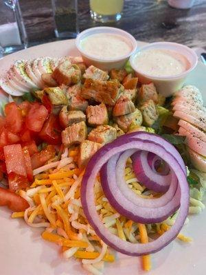 $13 grilled chicken salad