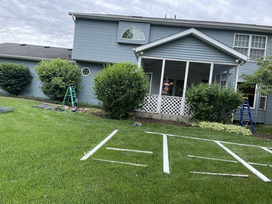 Screen Porch Job