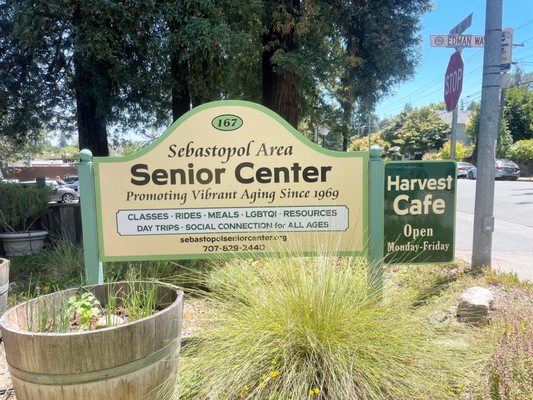 The Harvest Cafe is OPEN