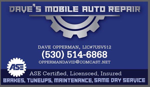 Our mission at Dave's Mobile is to provide our customers with the most convenient services.