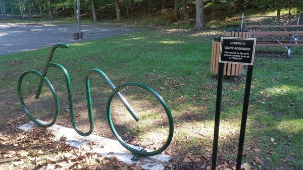 Bike Parking added around Summer/Fall of 2016