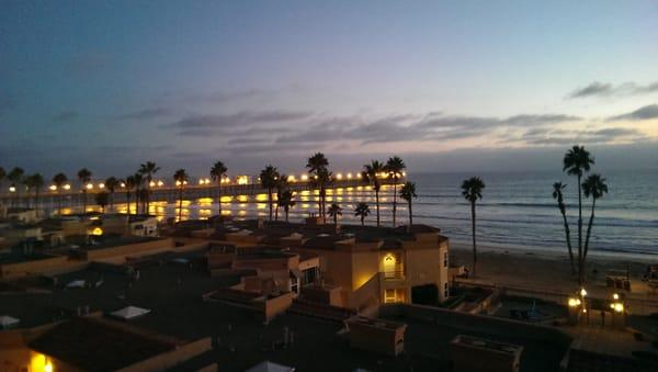 The Oceanside Pier at Sunset