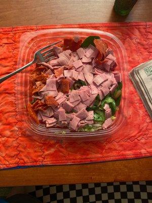 Cold cut combo salad