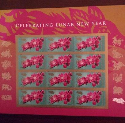 Lunar New Year Stamps , Year of the Pig. First day issue 01/17/19