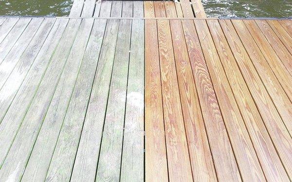 We are happy to help restore your deck and fence area back to its original Glory.