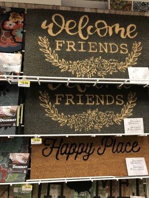 More cute doormats